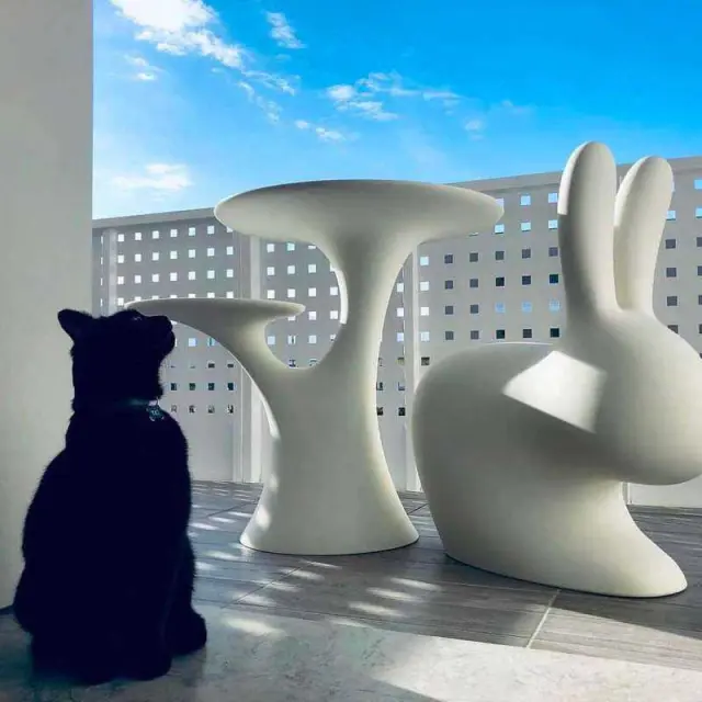 Qeeboo RABBIT TREE BY STEFANO GIOVANNONI 70 x 90 x 78 cm 3
