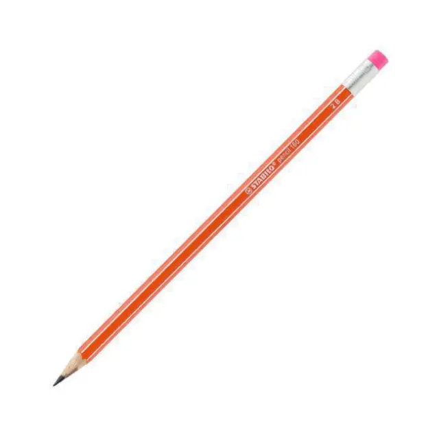 Stabilo 160 Μολύβι με Γόμα Πορτοκαλί 2160/03