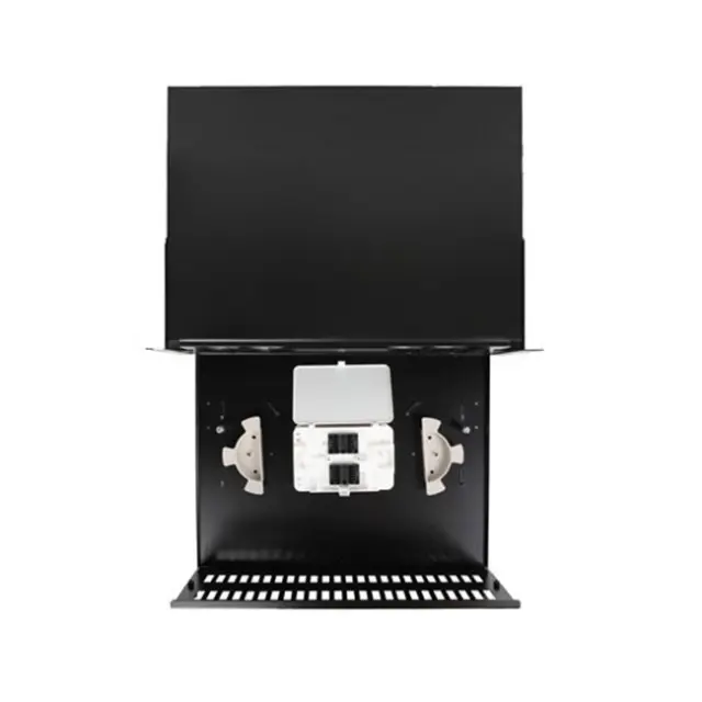 Lanberg Rackmount 19" 3U Fiber Patch Panel 48XSC Duplex / 48XLC Quad Black & Accessories (FOP1-48SD-LQB) 3