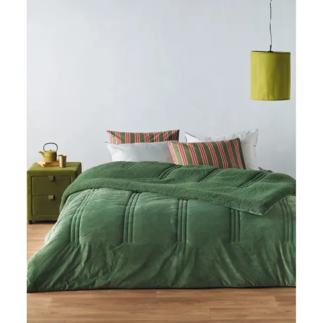 Κουβερτοπάπλωμα με Γούνα Υπέρδιπλο Kentia Notturno 3625 220x240
