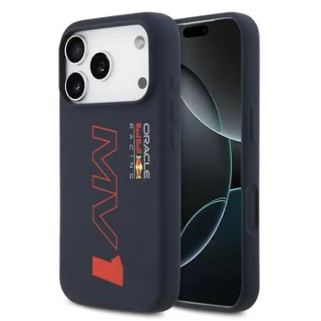 Red Bull Silicone MV1 MagSafe Case for iPhone 17 Pro Navy