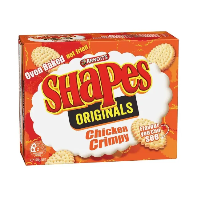 Arnott's Shapes Chicken 175gr