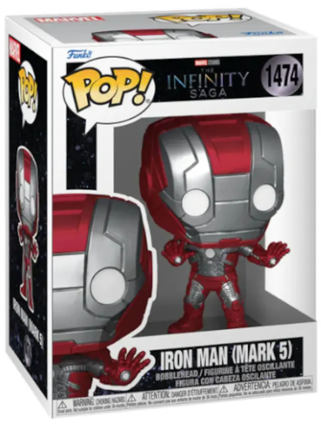 Funko POP! Marvel Infinity Saga - Iron Man (Mark 5) #1474