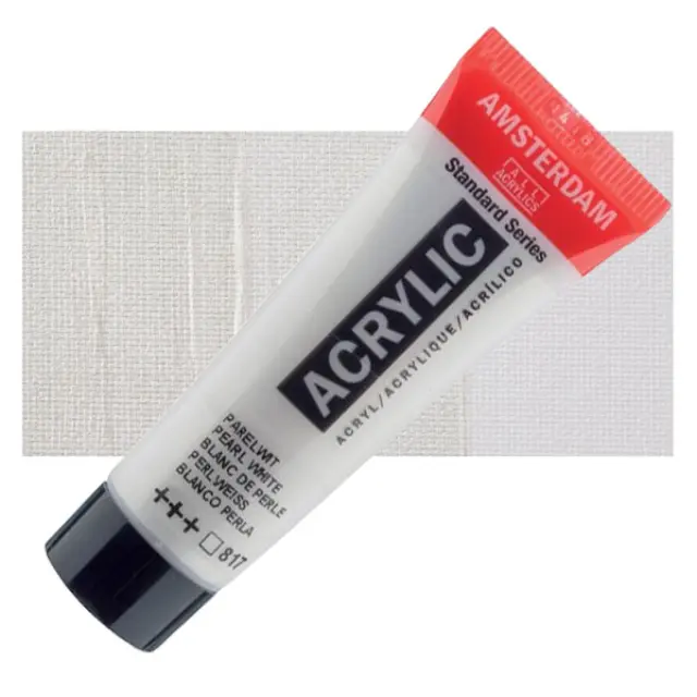 Ακρυλικό Talens Amsterdam 817 Pearl White - 20ml