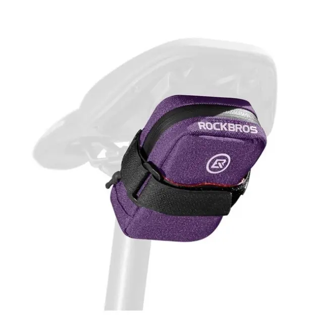 Rockbros F006 Bicycle Saddle Bag 0.35L Purple