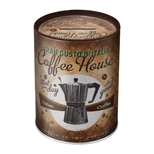 Nostalgic-Art Κουμπαράς Coffee & Chocolate - Coffee Fund 2