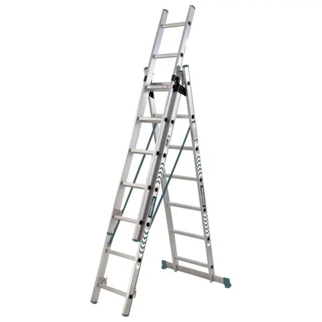 BORMANN Pro BHL5080 - BORMANN Pro BHL5080 Σκάλα Τριπλή 3X7 4.76M (029649) 2