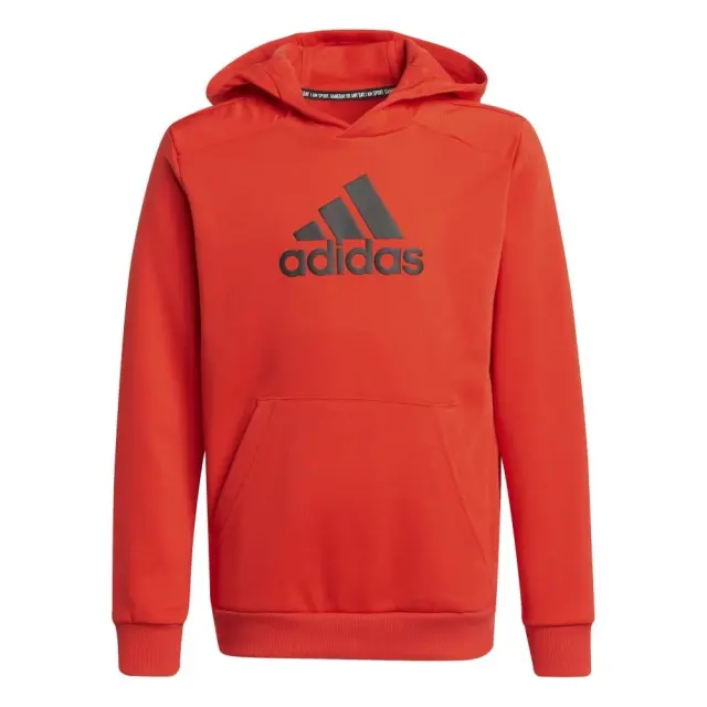 adidas Sport Hoodie ΠΑΙΔΙΚΗ ΜΠΛΟΥΖΑ (H07740-Red) - Κόκκινο