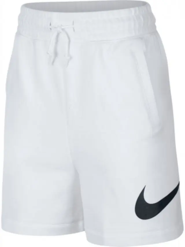 Nike Sportswear Swoosh Γυναικεία Βερμούδα Ψηλόμεση CJ3833-100 Λευκό - L 3