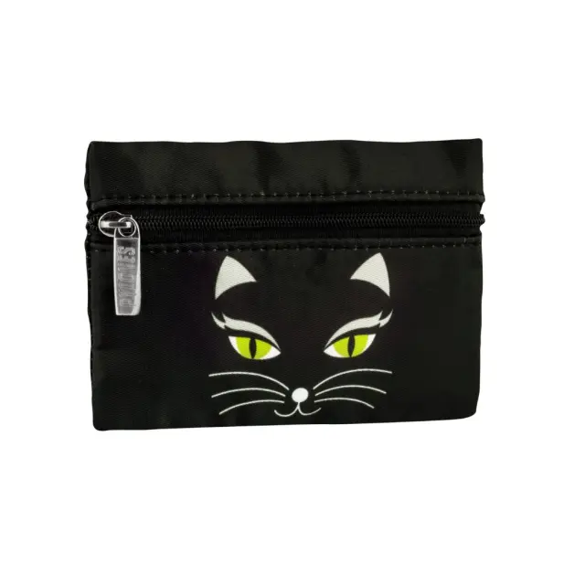Pylones Πορτοφολάκι υφασμάτινο: mini-Purse (8 σχέδια) Black Cat