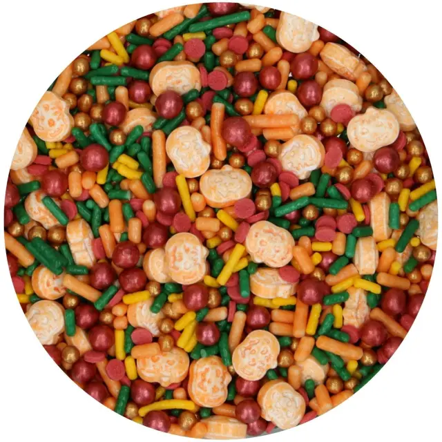FunCakes 3D Sprinkle Medley - Κολοκυθένια Λάμψη - 70γρ. 2