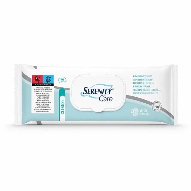 Serenity Wet Wipes υγρά μαντηλάκια για την ακρατεια 63 τμχ