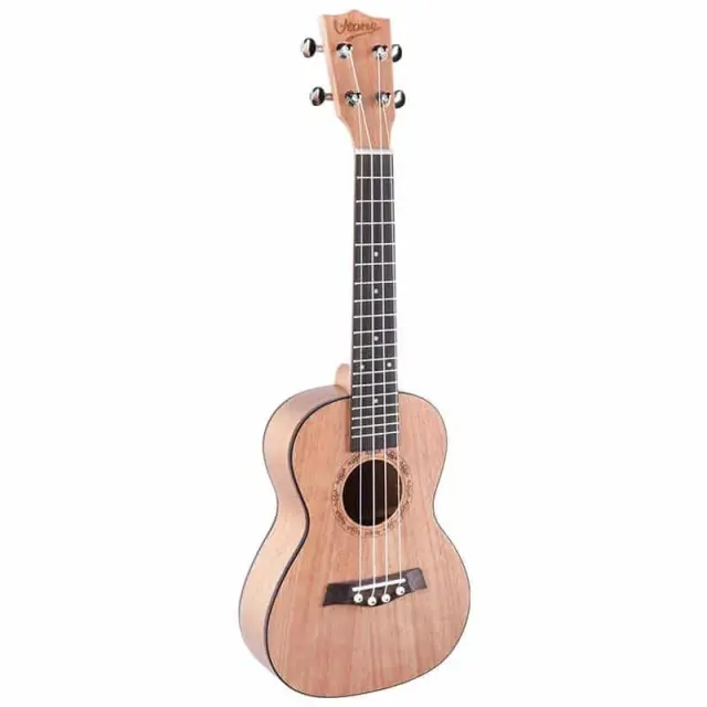 V-TONE UK23 WOOD 23" acoustic concert ukulele + cover 2