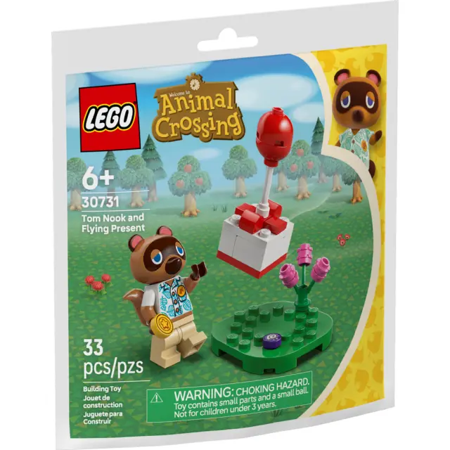 Lego Animal Crossing Tom Nook And Balloon Gift (Polybag) (30731) (LGO30731)