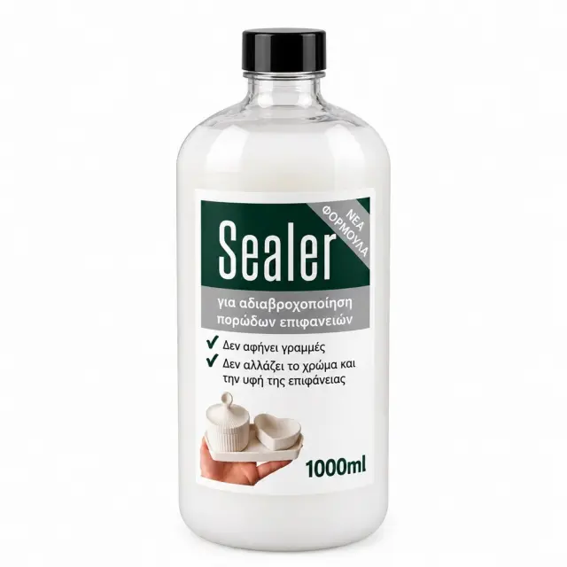Αδιαβροχοποιητής γύψου-πορσελάνης Sealer, 1000ml