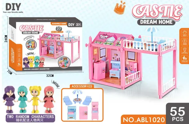 Κουκλόσπιτο DIY - Dream Home - ABL1020 - 300671 2