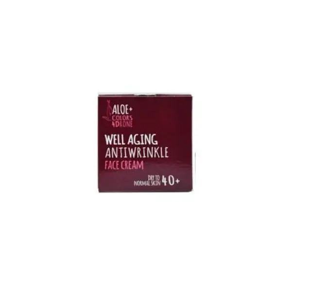 Aloe+ Colors 4Drone Well Aging Antiwrinkle 24ωρη Κρέμα Προσώπου για Ενυδάτωση & Αντιγήρανση με Υαλουρονικό Οξύ & Aloe Vera 50ml