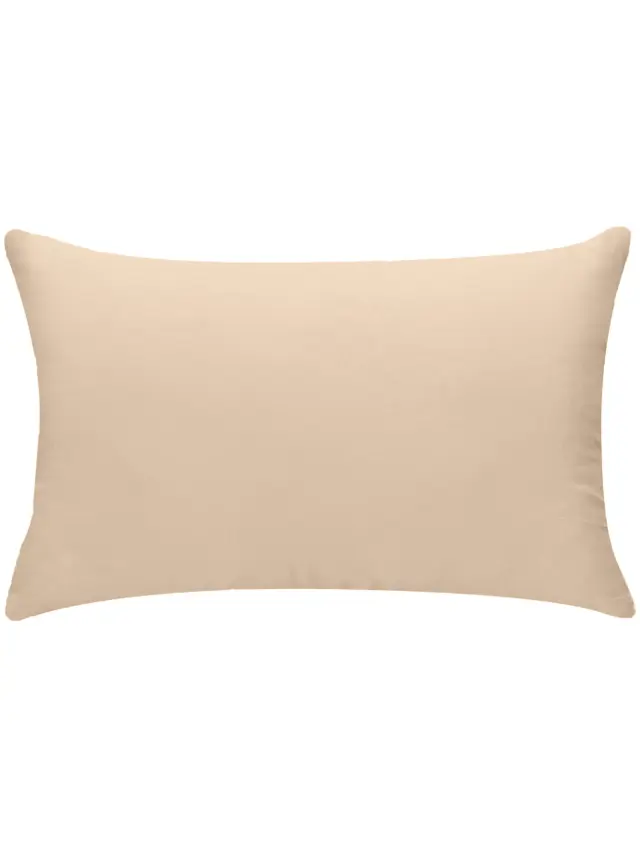 Ζεύγος μαξιλαροθηκες SLEEK BEIGE MADI 50 x 70 + 20 εκ.