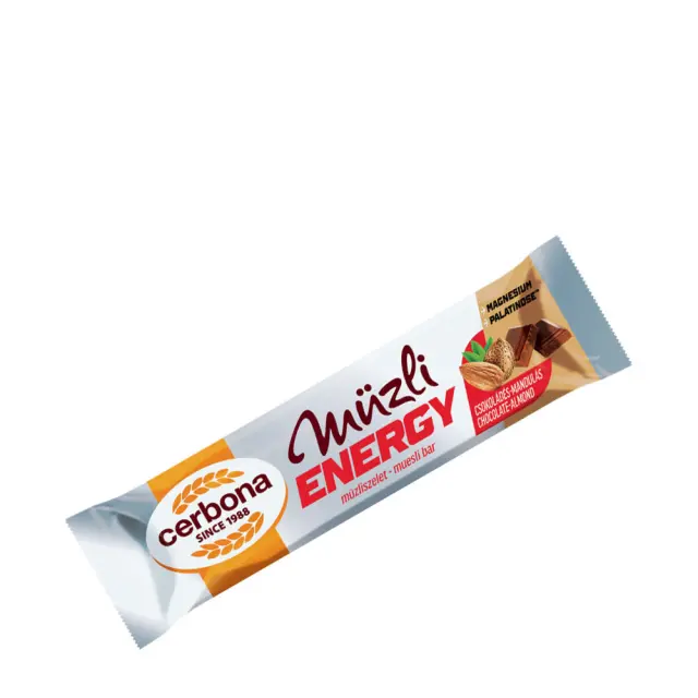 Cerbona Chocolate-Almond Energy Muesli Bar