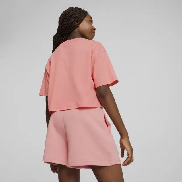 Puma Ess No 1 Logo Tee Pink Fruit 684939-18 - 140 2