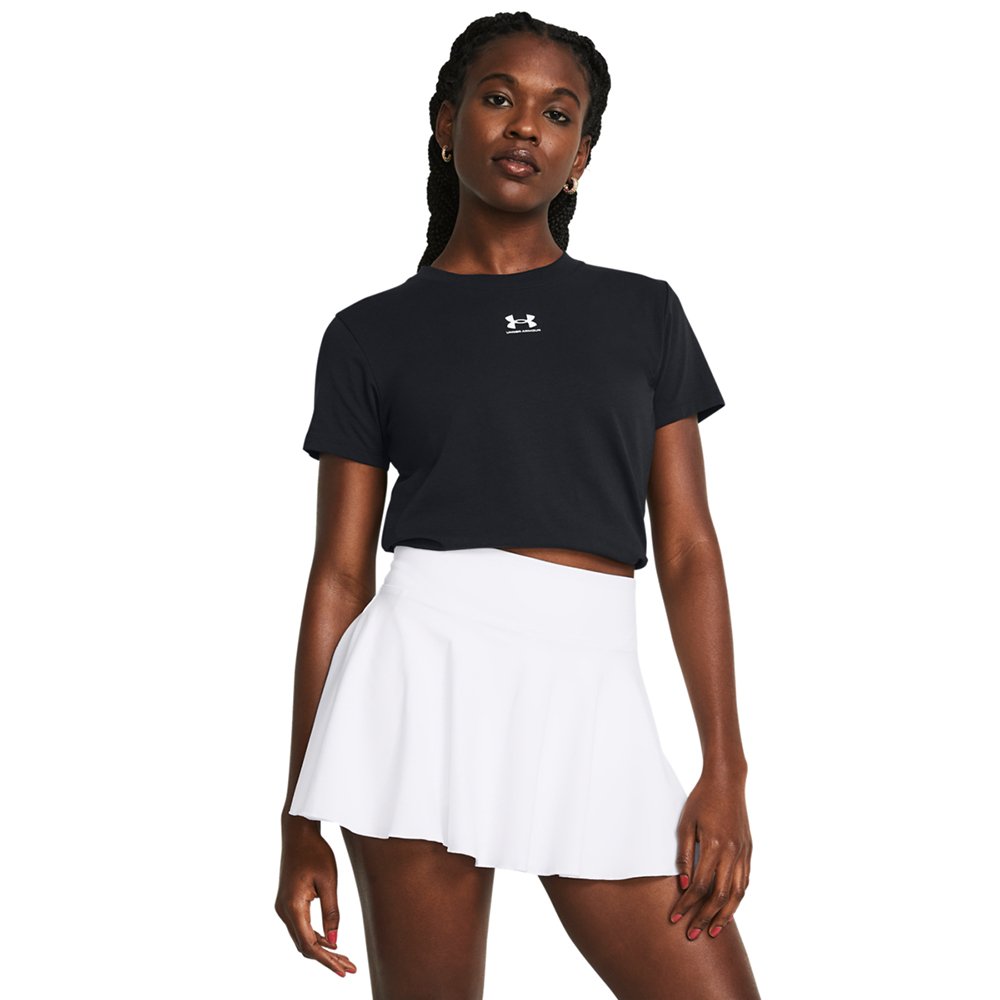 Under Armour Women's Off Campus Core Shortsleeve T-Shirt Μαύρο 1383648-001 (Under Armour) - Medium
