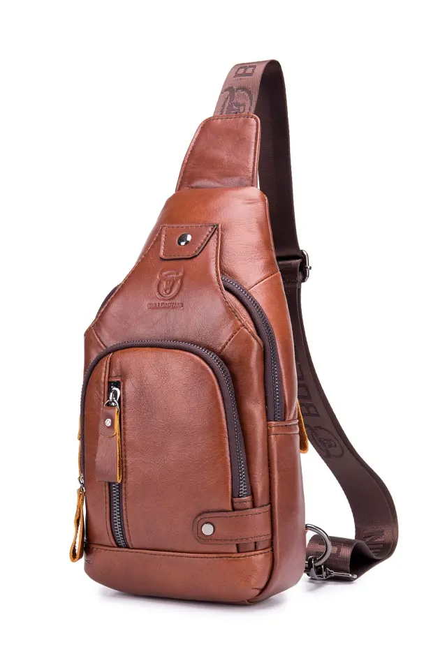 Δερμάτινο τσαντάκι body Bull Captain XB 129 καφέ - One Size 3