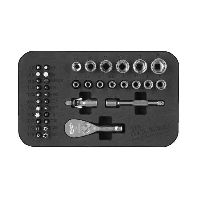 Milwaukee 4932492672 - ΚΑΣΕΤΙΝΑ ΚΑΡ/ΚΙΑ 1/4' 39TMX MW 2