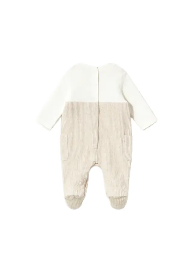 Mayoral Newborn βρεφικό φορμάκι σαλοπέτα για αγοράκι 16-02660-1 2