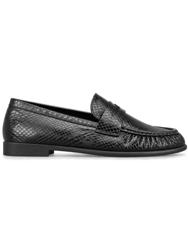 Loafers snake print μέ χαμηλό τακούνι - 36 2