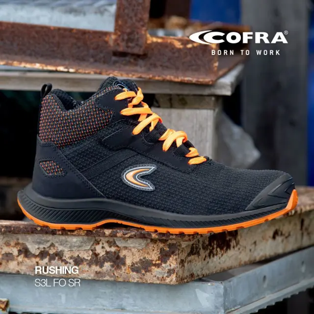 Μποτάκια Ασφαλείας Cofra Rushing S3S FO SR 3