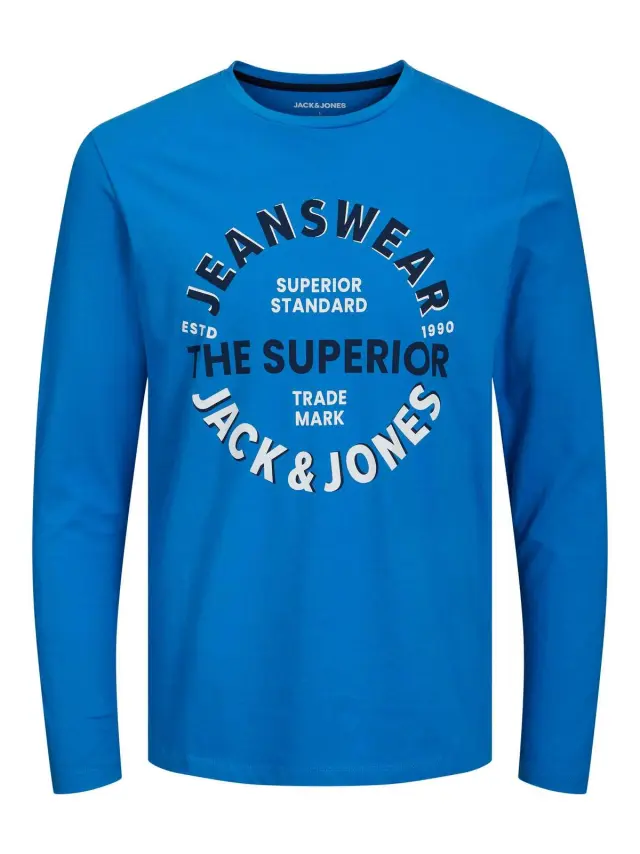 JJANDY TEE LS CREW NECK French Blue