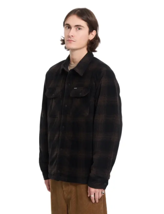 Volcom Bowered II Fleece Shirt ανδρικό overshirt πουκάμισο με επένδυση A5832601-1 2