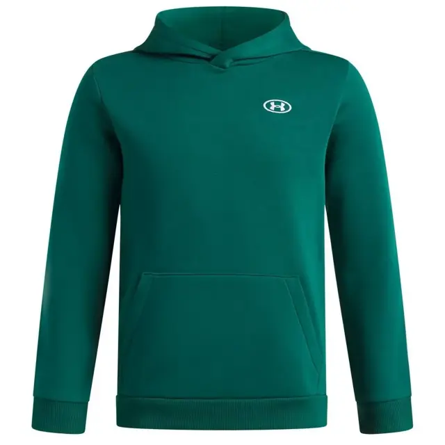 Under Armour Boy's Rival Fleece Hoodie Πράσινο 6013382-312 (Under Armour) - Medium
