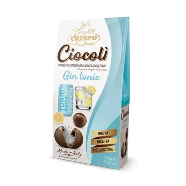 Crispo Ciocoli Gin Tonic 100gr