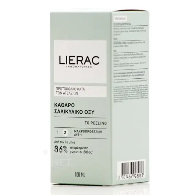 Lierac Protocole Anti-Imperfections The Peeling Pure Salicylic Acid (100ml)  Πρωτόκολλο Κατά των Ατελειών, 100ml
