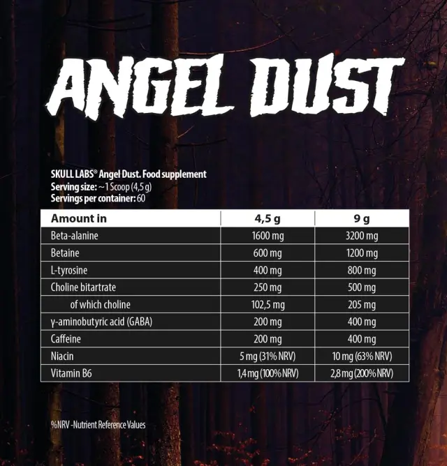 Skull Labs Angel Dust Citrus Peach, 270 g 2