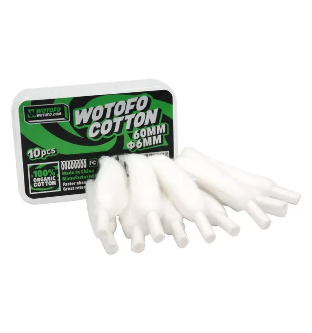Xfiber Cotton 6mm for Profile (10τμχ) - Wotofo 2