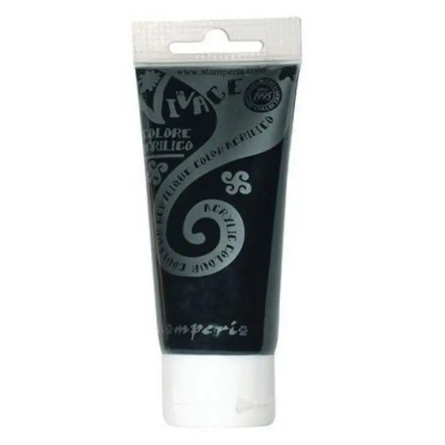 Χρώμα Vivace Stamperia 60ml, Black