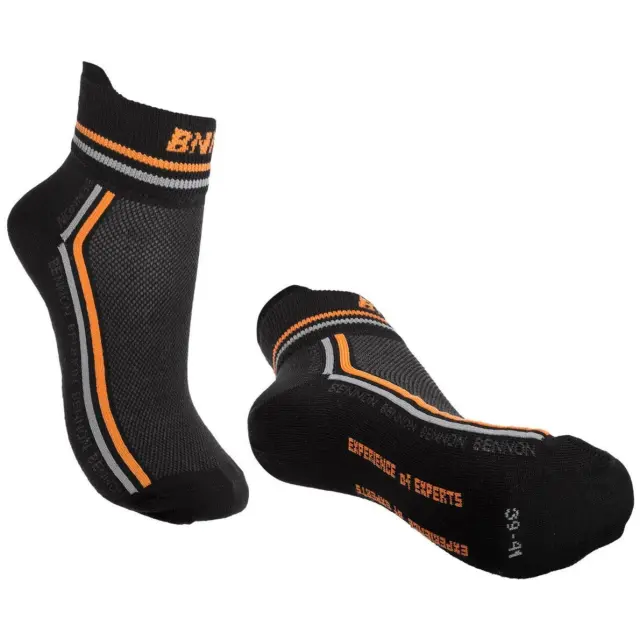 Κάλτσες Bennon Trek summer black/orange - 39-41