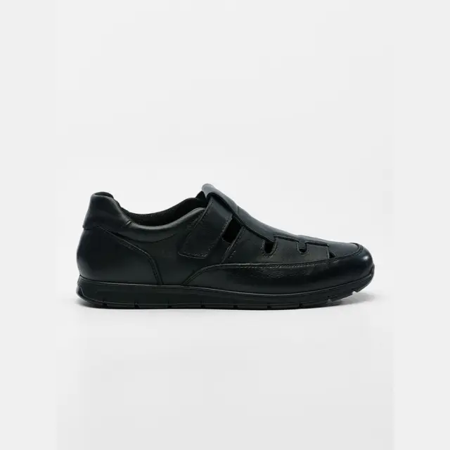 Imac Μοκασίνια-Loafers Ανδρικό δέρμα Μαύρο IMA/751680 NERO