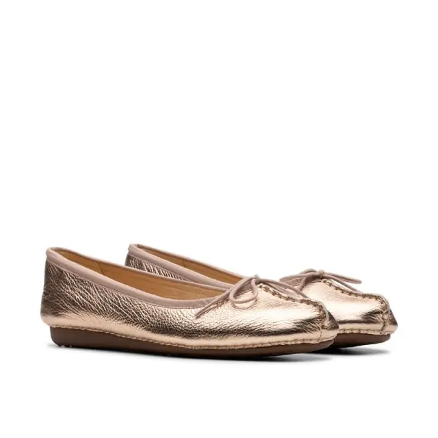 Clarks Freckle Ice Copper Metallic Copper Metallic - 41 3