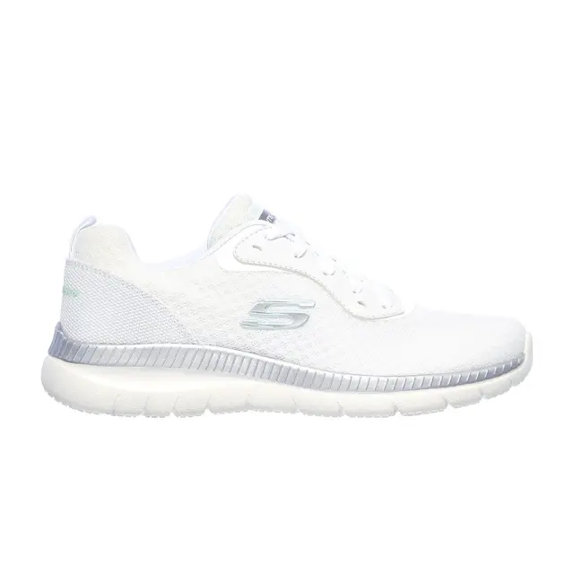 Skechers Women's Bountiful Άσπρο - Ασημί 12606-WSL (Skechers)