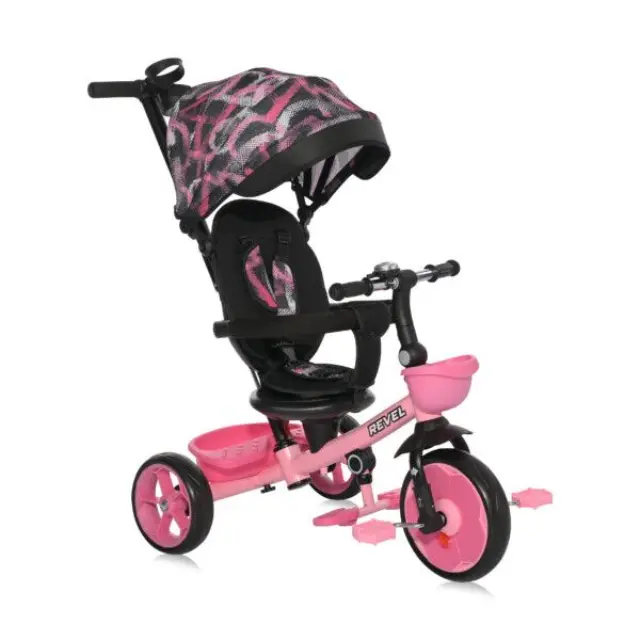 Τρίκυκλο Ποδήλατο Lorelli Revel, Pink Grunde 3800166101668