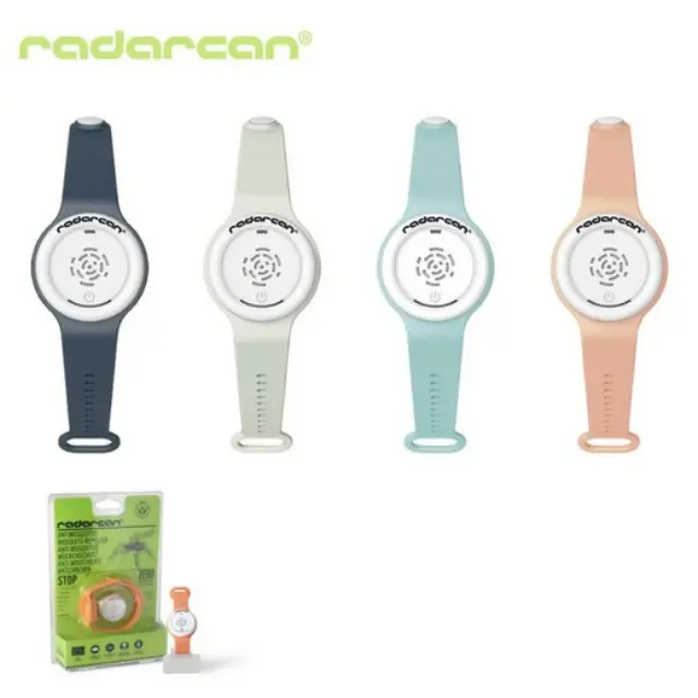 Radarcan Personal Mosquito Repeller Plus R-100 Φορητό Αντικουνουπικό Βραχιόλι 1τμχ Πορτοκαλί
