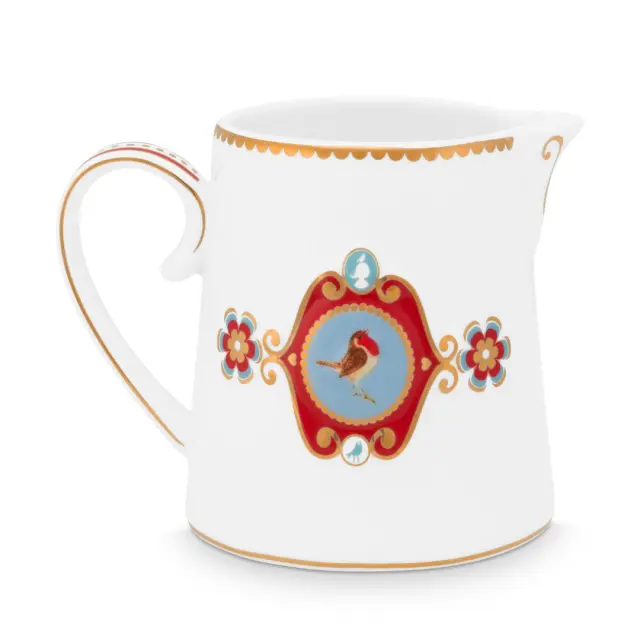 Pip Studio Κανάτα Πορσελάνης 900ml Love birds (λευκή) 2