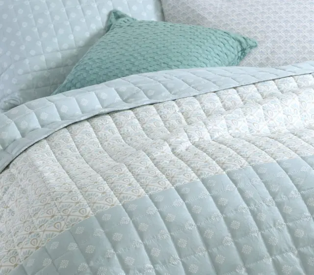ΚΟΥΒΕΡΛΙ ΜΟΝΟ KEYLAN 180X240 NEF-NEF HOMEWARE BLUE 3