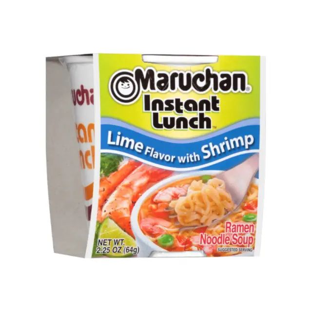 Maruchan Instant Lunch Lime Shrimp Noodles 64gr