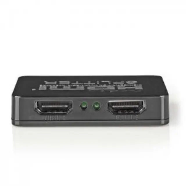 Splitter HDMI 2 θυρών, με υποστήριξη 4Κ2Κ, Full HD και 3D. 3