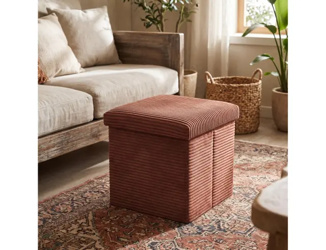 Σκαμπό Scott Home Deco Factory με αποθηκευτικό χώρο και διαστάσεις 38x38x38cm HD0275