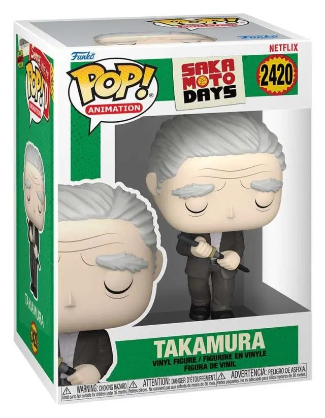 Sakamoto Days POP! Animation Vinyl Figure Takamura 9 cm 2